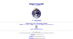 Desktop Screenshot of e-leypoldt.de