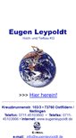 Mobile Screenshot of e-leypoldt.de